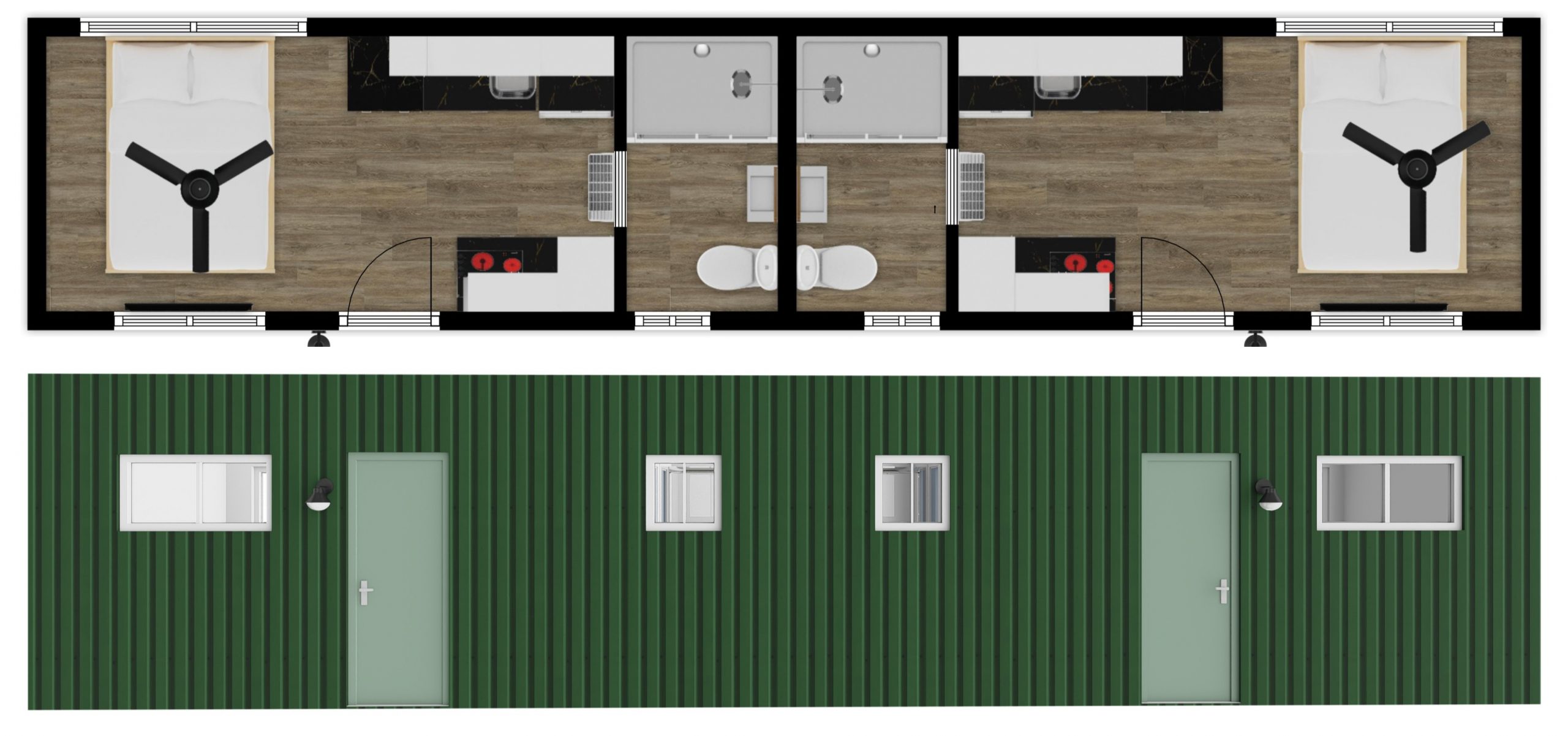 shipping container home