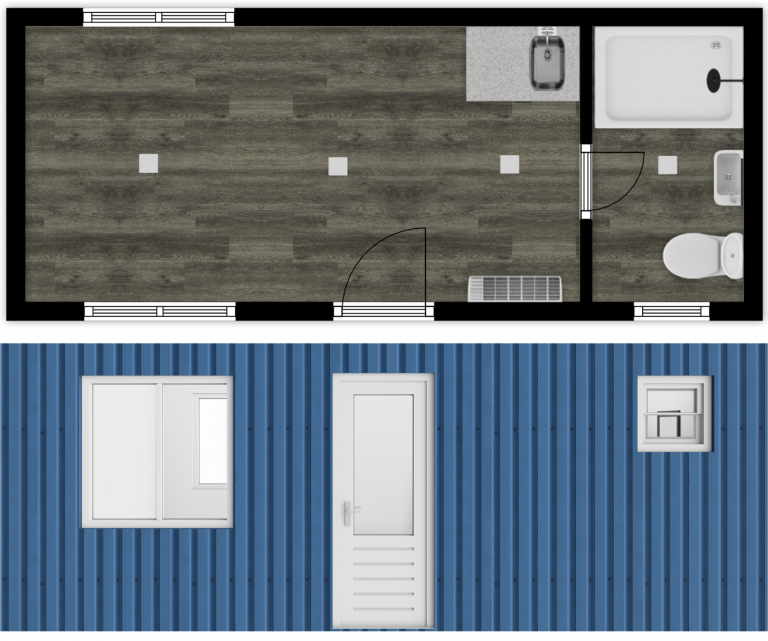 shipping container home